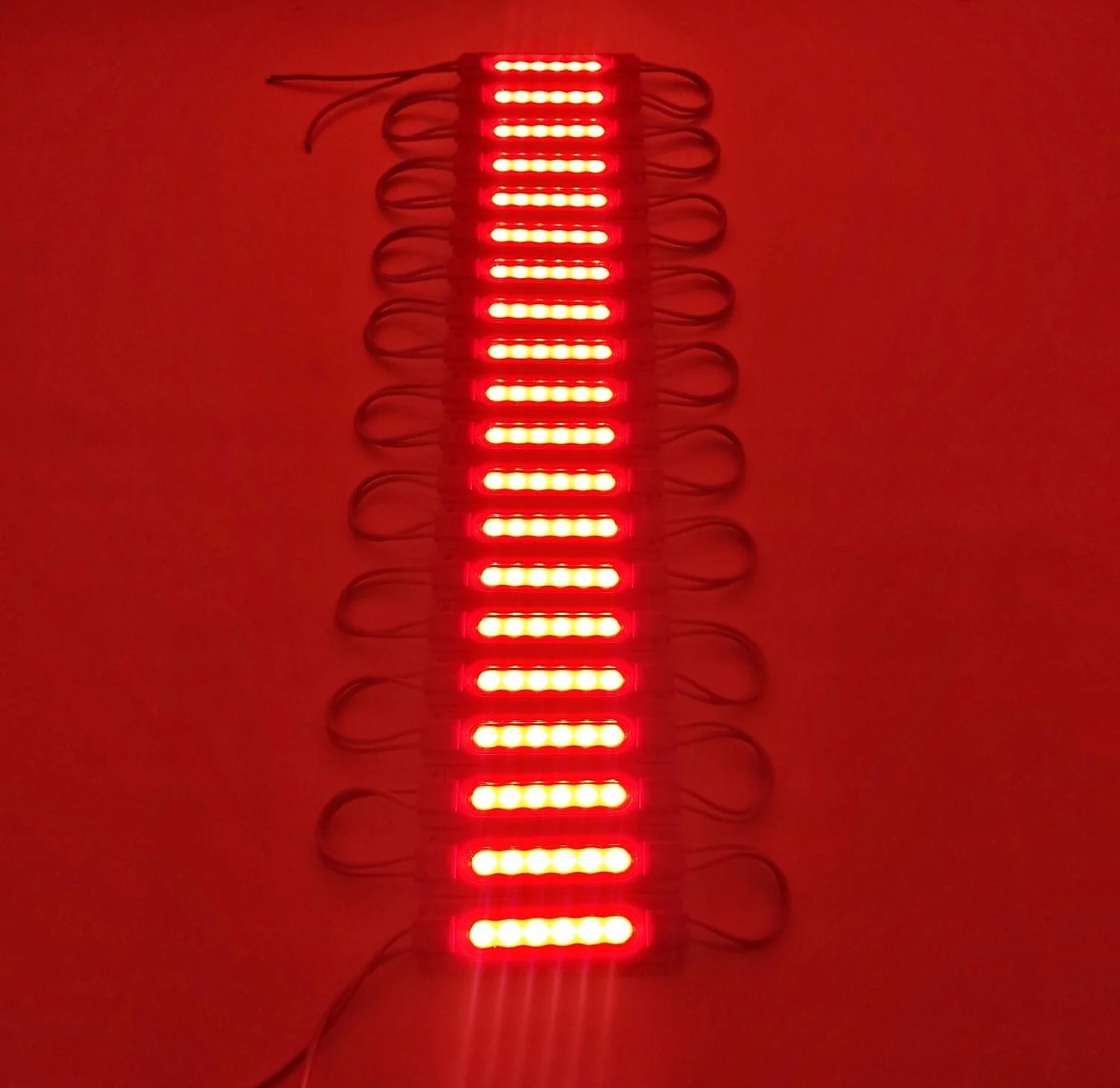 ال ای دی بلوکی COB کپسولی 12 ولت قرمز 20 عددی 1 ال ای دی بلوکی COB کپسولی 12 ولت قرمز