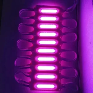 ال ای دی بلوکی COB کپسولی 12 ولت بنفش صورتی