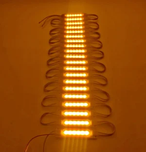 ال ای دی بلوکی COB کپسولی 12 ولت زرد انبه ای