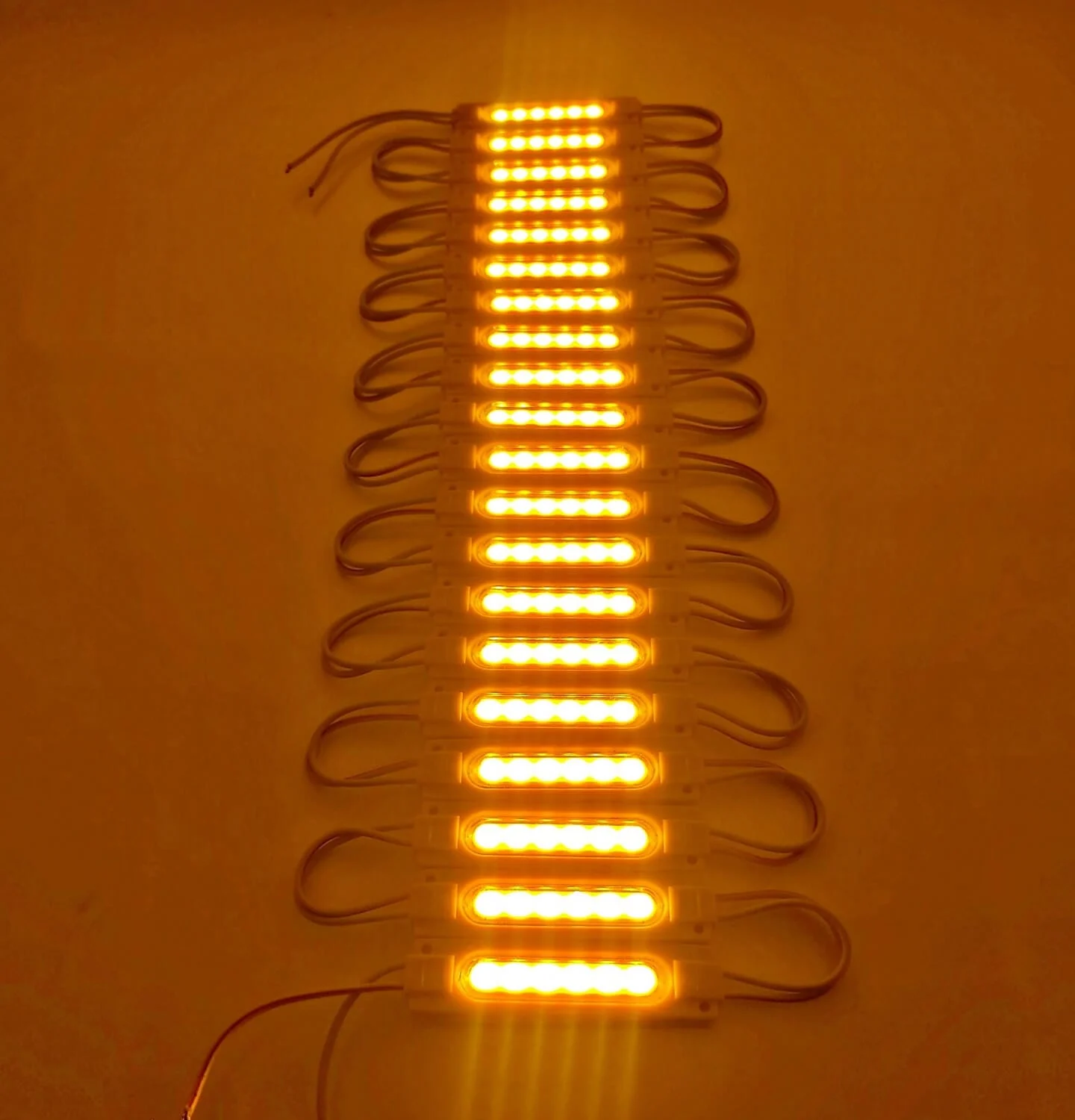 ال ای دی بلوکی COB کپسولی 12 ولت زرد انبه ای 20 عددی 1 ال ای دی بلوکی COB کپسولی 12 ولت زرد انبه ای