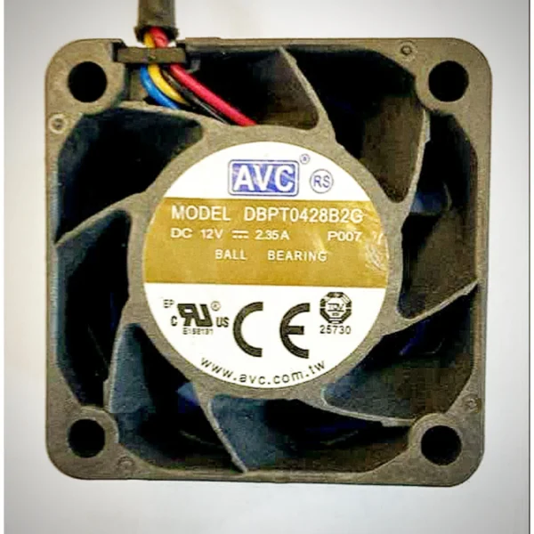 جت فن 4 در 4 2.35 آمپر 12 ولت 4در4 AVC 3 جت فن 4 در 4 2.35 آمپر 12 ولت 4در4 AVC