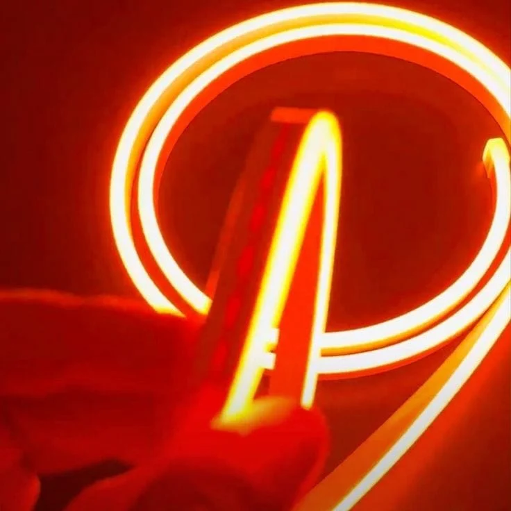 نئون فلکسی 12 ولت نارنجی 2 نئون فلکسی 12 ولت نارنجی