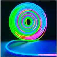نئون فلکسی 12 ولت RGB آیسی دار دیتاپذیر تکنوفراهان