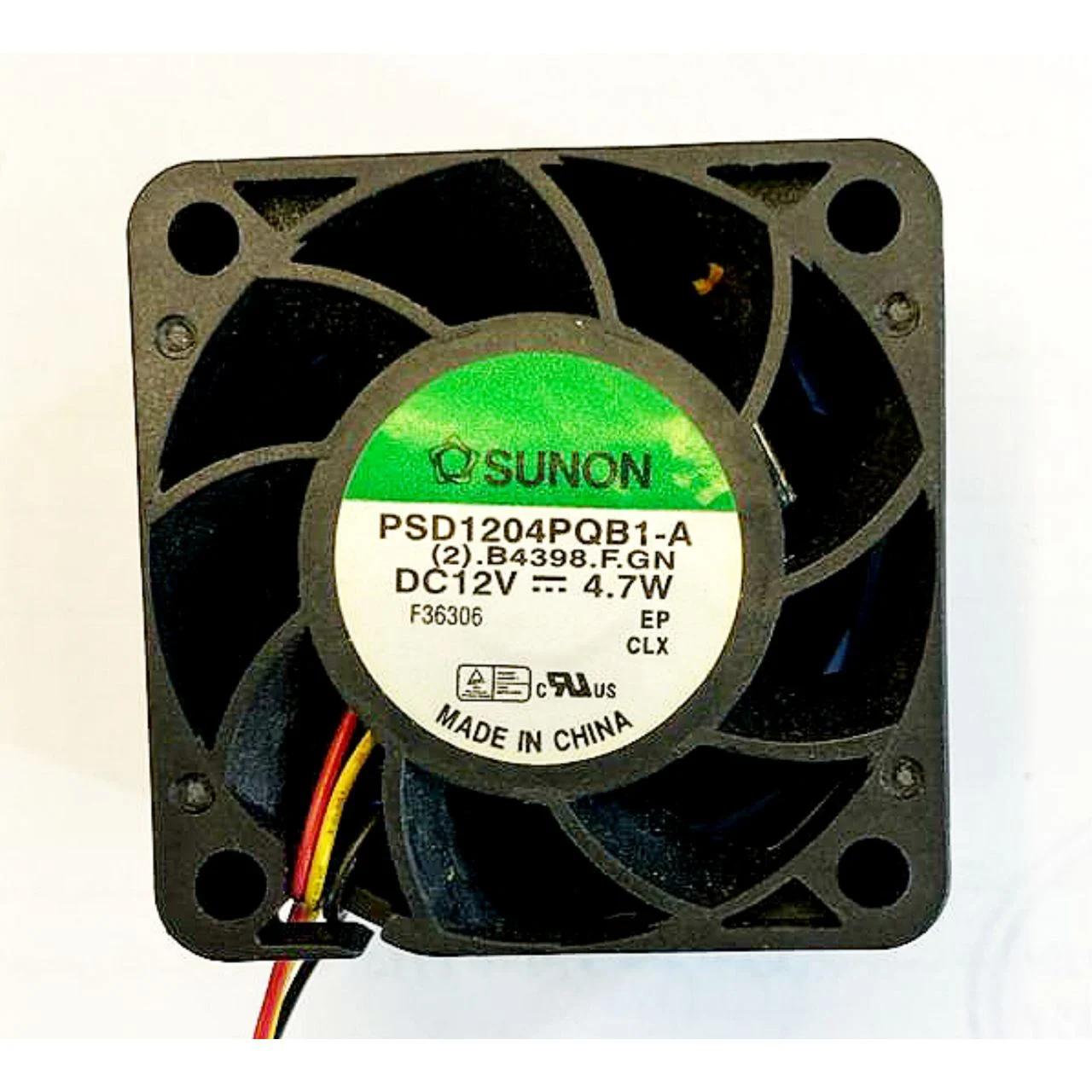 جت فن 4 در 4 4.7وات 12 ولت SUNON 1 جت فن 4 در 4 4.7وات 12 ولت SUNON