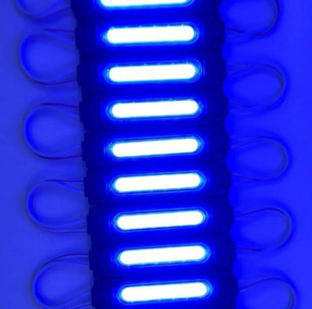 ال ای دی بلوکی COB کپسولی 12 ولت آبی 20 عددی 1 ال ای دی بلوکی COB کپسولی 12 ولت آبی 20 عددی