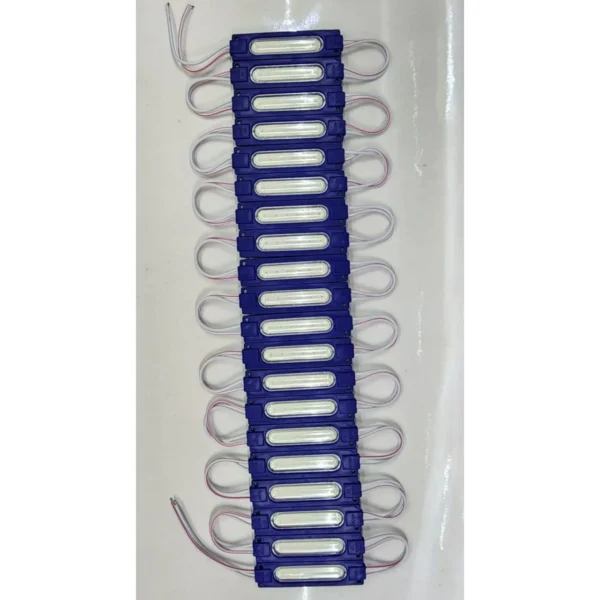 ال ای دی بلوکی COB کپسولی 12 ولت آبی 20 عددی 4 ال ای دی بلوکی COB کپسولی 12 ولت آبی 20 عددی