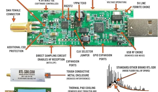 معرفی تمام دانگل‌های RTL-SDR تکنوفراهان