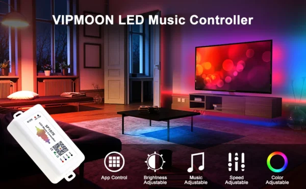 درایور کنترلر پیکسلی RGB SP107e دیتاپذیر 8 درایور کنترلر پیکسلی RGB SP107e دیتاپذیر