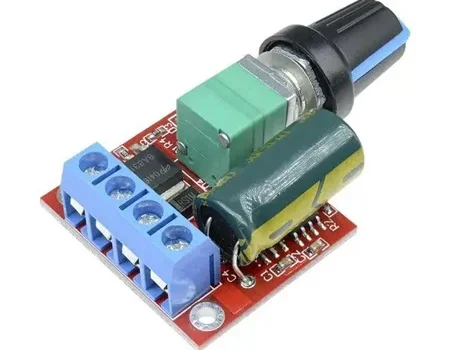 ماژول کنترل دور موتور PWM با جریان 5 آمپر