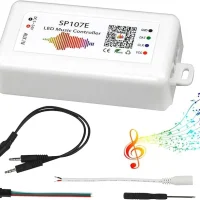 درایور کنترلر پیکسلی RGB SP107e دیتاپذیر