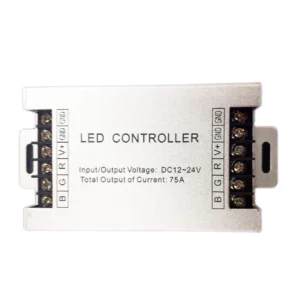 درایور 75 آمپر RGB ریموت RF فلزی کنترلر ار جی بی