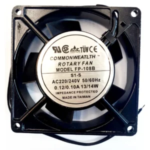 فن 9 در 9 فلزی 220 ولت بلبرینگی