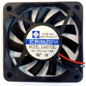 فن 6 در 6 (DVR) 12 ولت 0.14 آمپر