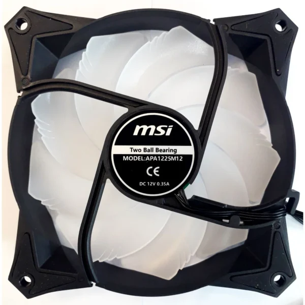 فن کیس RGB ام اس آی (MSI) APA1225M12 5 فن کیس RGB ام اس آی (MSI) APA1225M12