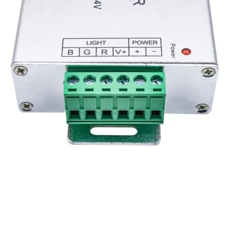 درایور RGB فلزی RF ریموت 24 آمپر 4 درایور RGB فلزی RF ریموت 24 آمپر