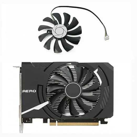 فن 4 پین کارت گرافیک HA9010H12SF-Z 4 فن 4 پین کارت گرافیک HA9010H12SF-Z