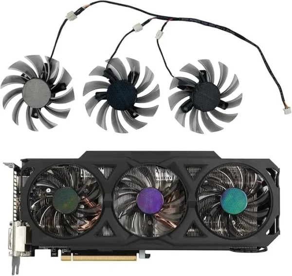 فن کارت گرافیک pld08010s12h اورجینال 2 پین