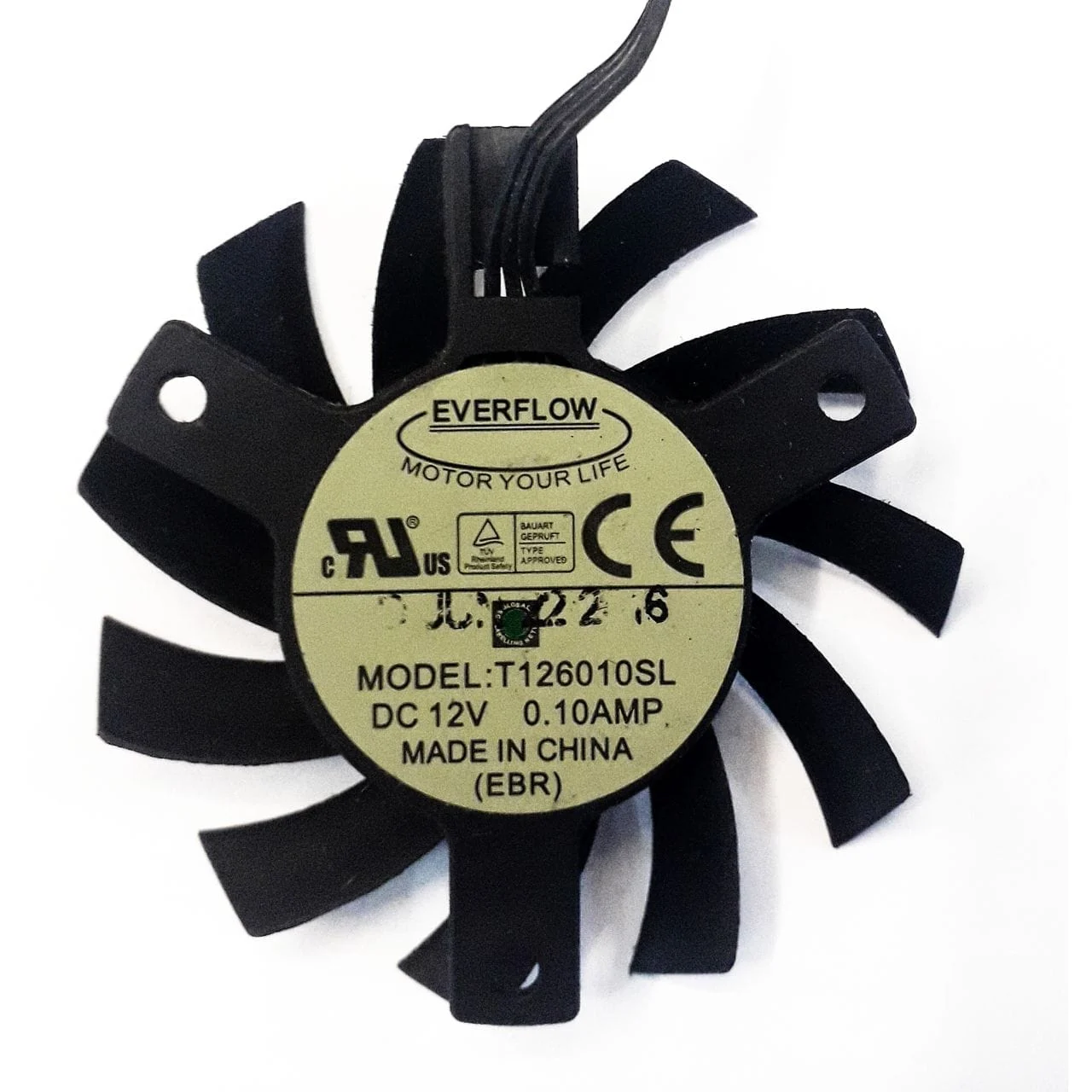 فن کارت گرافیک Everflow مدل T126010SL 1 فن کارت گرافیک Everflow مدل T126010SL