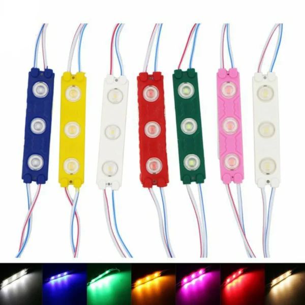 ال ای دی بلوکی لنزدار 5630 زرد انبه ای 20 عددی 4 ال ای دی بلوکی لنزدار 5630 زرد انبه ای 20 عددی