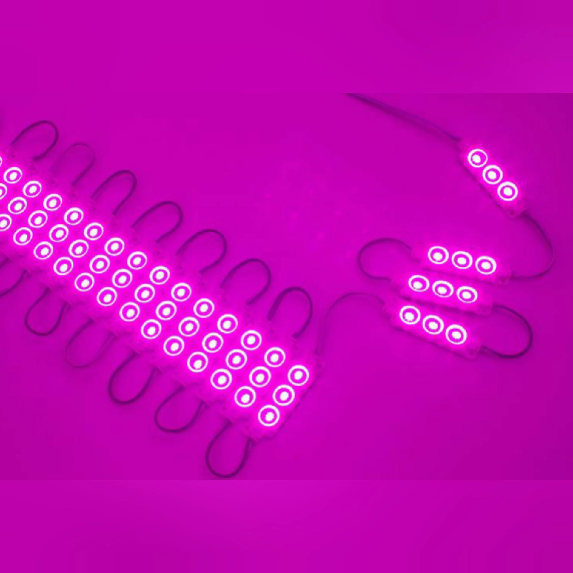 ال ای دی بلوکی لنزدار 5630 صورتی 20 عددی 1 ال ای دی بلوکی لنزدار 5630 صورتی