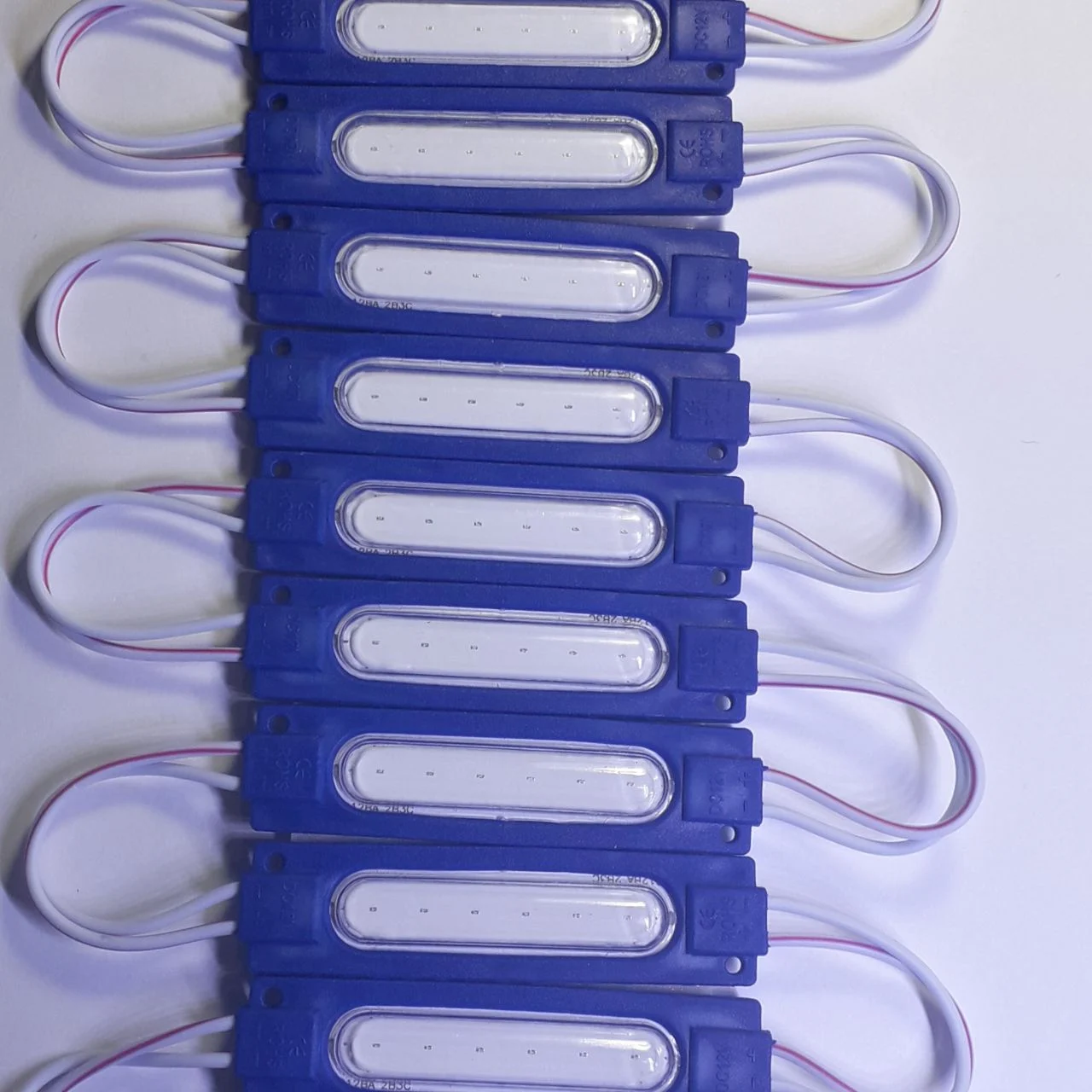 ال ای دی بلوکی COB کپسولی 24 ولت آبی 20 عددی 1 ال ای دی بلوکی COB کپسولی 24 ولت آبی 20 عددی