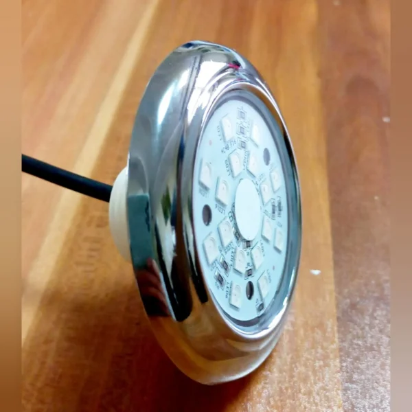 چراغ مخصوص وان و جکوزی و استخر پیش ساخته استیل 5 چراغ مخصوص وان و جکوزی و استخر پیش ساخته استیل