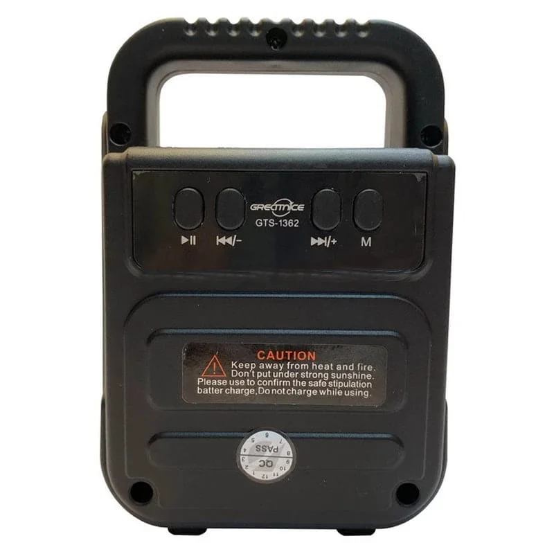 اسپیکر بلوتوثی قابل حمل مدل GTS-1362 2 اسپیکر بلوتوثی قابل حمل مدل GTS-1362