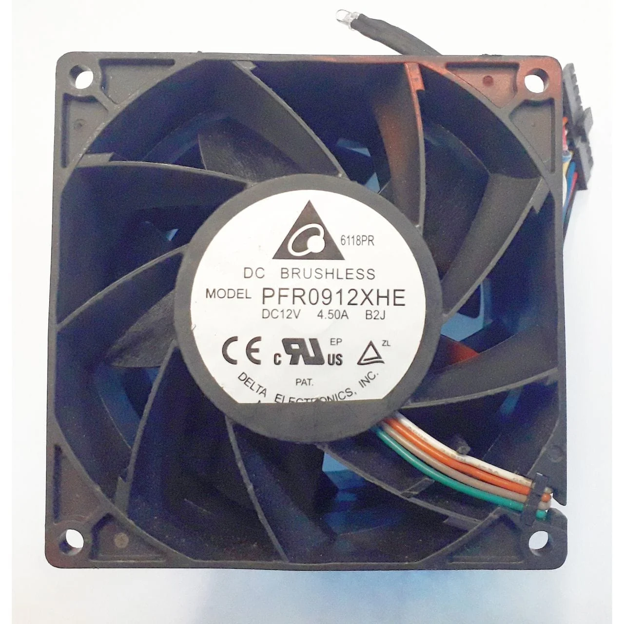 جت فن دوبل 9 در 9 دلتا 12 ولت 9 آمپر 1 جت فن دوبل 9 در 9 دلتا 12 ولت 9 آمپر