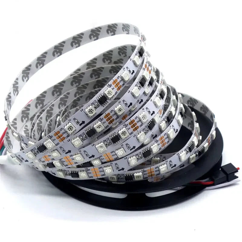 ال ای دی نواری RGB دیتاپذیر چیپ 2811 تراکم 60 1 ال ای دی نواری RGB دیتاپذیر چیپ 2811 تراکم 60