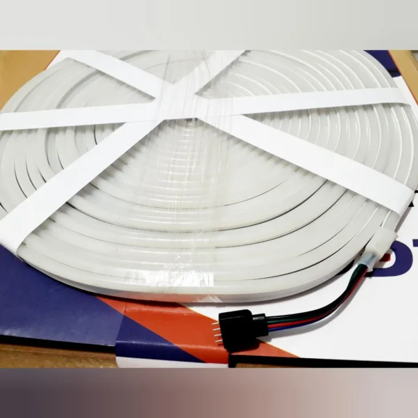 نئون فلکسی 12 ولت RGB فول کالر 10 متری