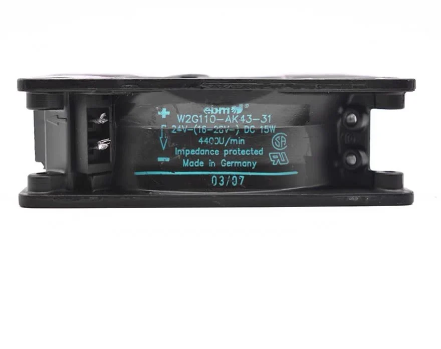 فن ۱۲ سانت فلزی ۲۴ ولت ebm w2g110-ak43-31 2 فن ۱۲ سانت فلزی ۲۴ ولت ebm w2g110-ak43-31