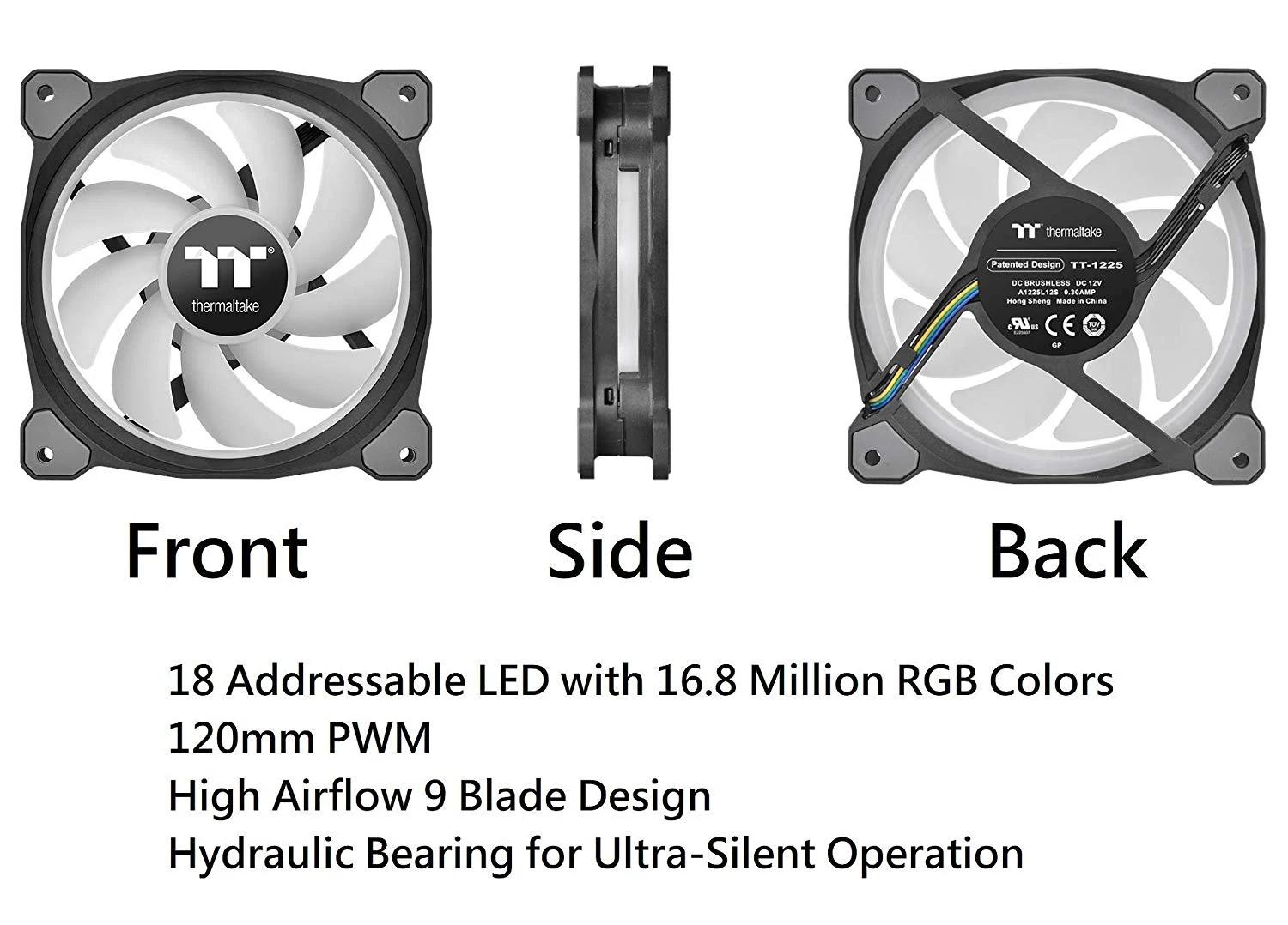 فن کیس RGB ترمالتیک (Thermaltake) TT-1225 8 7220534 1582592199