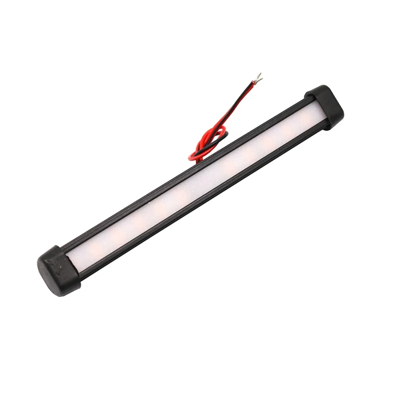 فلاشر پلیسی خطی آلومینیومی 12V سفید
