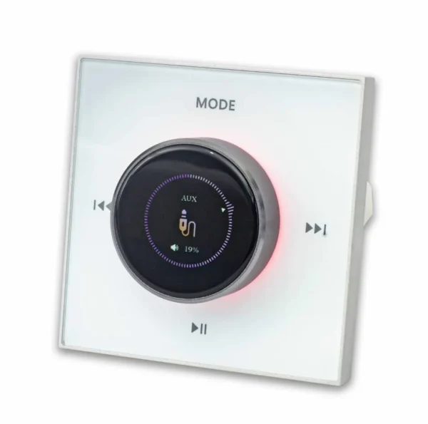 آمپلی فایر دیواری پنل موسیقی تاچ ولوم دار 10 آمپلی فایر دیواری پنل موسیقی تاچ ولوم دار