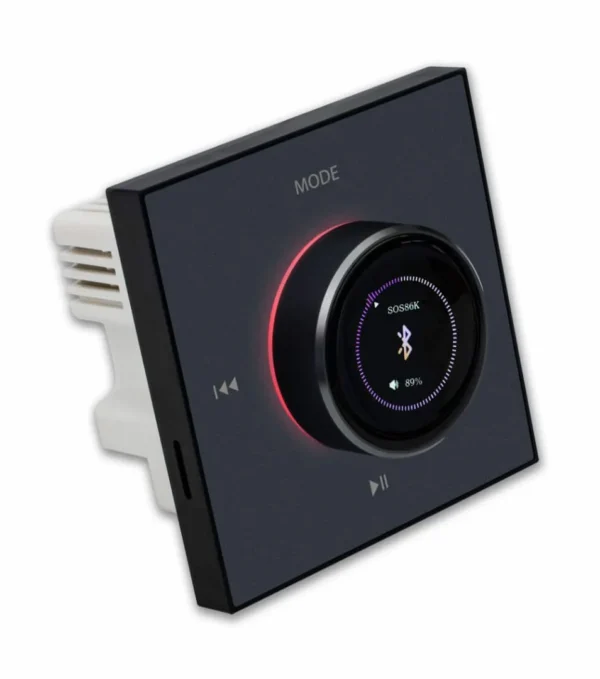 آمپلی فایر دیواری پنل موسیقی تاچ ولوم دار 12 آمپلی فایر دیواری پنل موسیقی تاچ ولوم دار