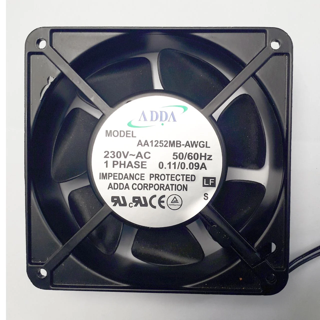 فن 12 در 12 فلزی ضخامت 3.8 ADDA 1 فن 12 در 12 فلزی ضخامت 3.8 ADDA