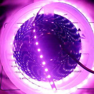 ال ای دی نواری 12 ولت صورتی 5 متری