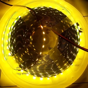 ال ای دی نواری 12 ولت انبه ای 5 متری