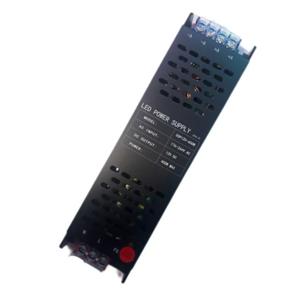 منبع تغذیه سوئیچینگ اسلیم ۱۲ ولت 400 وات مدل XDP12V-400W 3 منبع تغذیه سوئیچینگ اسلیم ۱۲ ولت 400 وات مدل XDP12V-400W