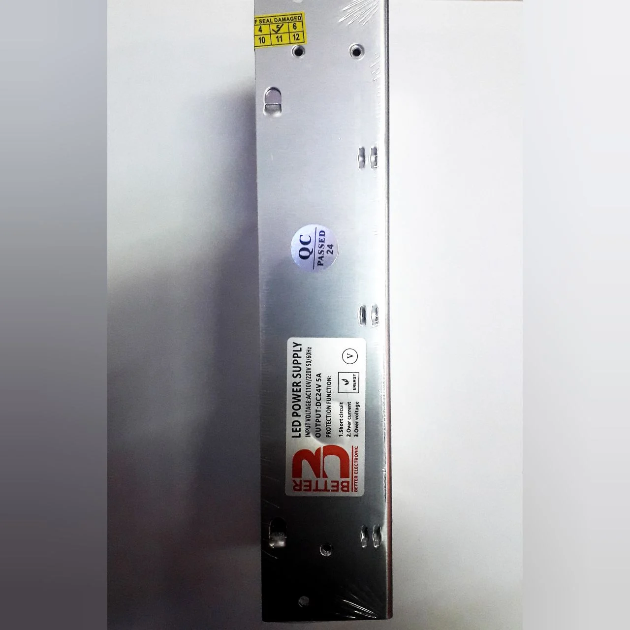 منبع تغذیه 24 ولت 5 آمپر استاندارد برند BETTER 2 منبع تغذیه 24 ولت 5 آمپر استاندارد برند BETTER