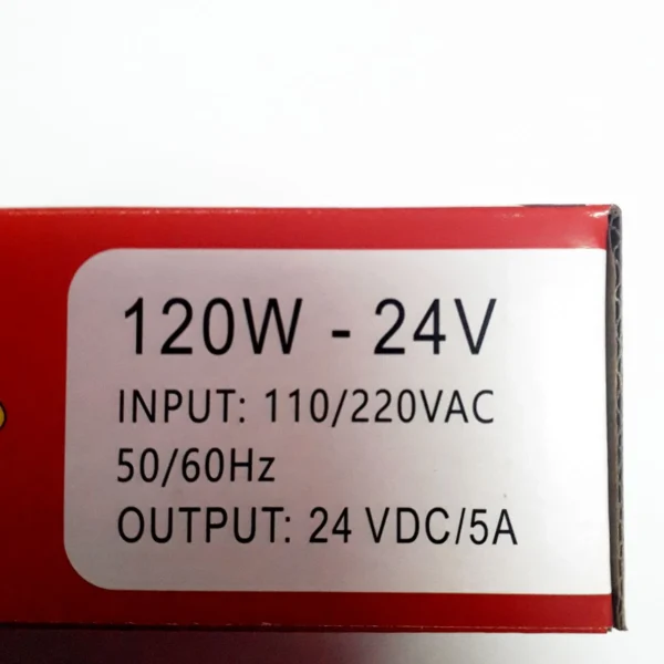 منبع تغذیه 24 ولت 5 آمپر استاندارد برند BETTER 3 منبع تغذیه 24 ولت 5 آمپر استاندارد برند BETTER