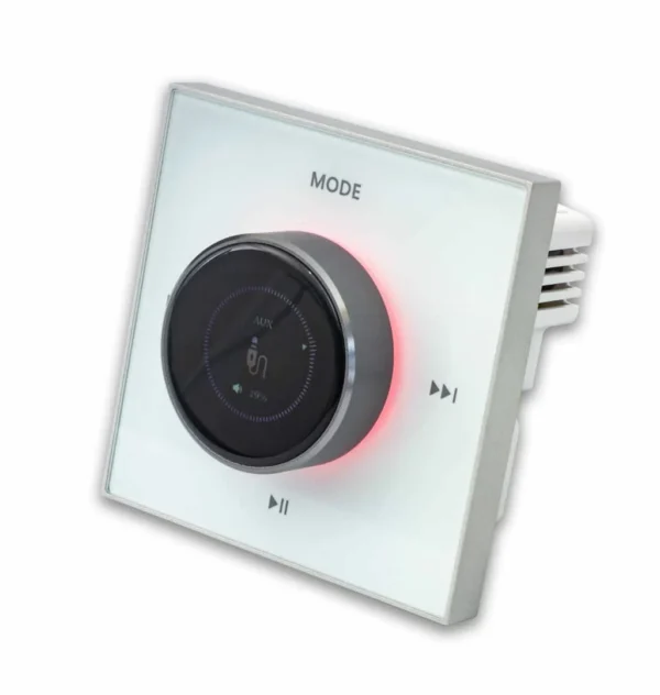 آمپلی فایر دیواری پنل موسیقی تاچ ولوم دار 7 آمپلی فایر دیواری پنل موسیقی تاچ ولوم دار