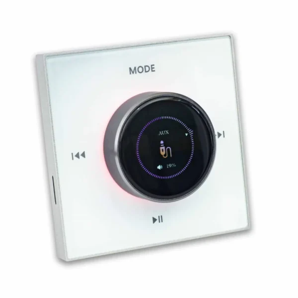 آمپلی فایر دیواری پنل موسیقی تاچ ولوم دار 8 آمپلی فایر دیواری پنل موسیقی تاچ ولوم دار