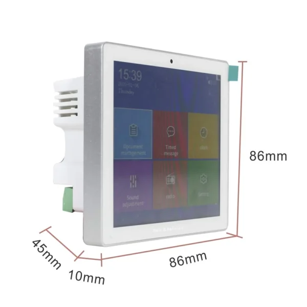 آمپلی فایر دیواری ۴ کانال تمام تاچ