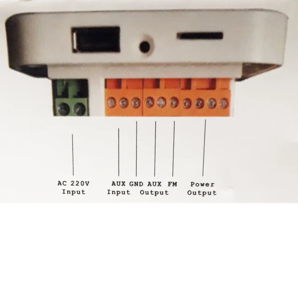 آمپلی فایر دیواری M.PRO دو کانال 60 وات مدل WA225