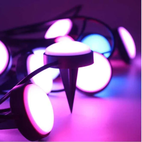 کیت نورپردازی باغ LED آدرس پذیر RGBIC LED 5 کیت نورپردازی باغ LED آدرس پذیر RGBIC LED