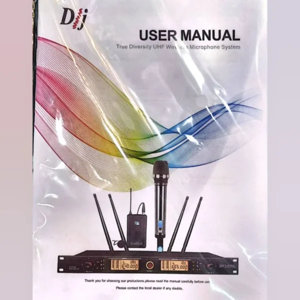 میکروفن 2 کانال برند DJ مدل DJ-20000