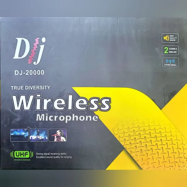 میکروفن 2 کانال برند DJ مدل DJ-20000