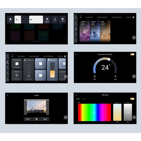 تاچ پنل صوتی اندرویدی SOS مدل JX6Tuya 4 تاچ پنل صوتی اندرویدی SOS مدل JX6Tuya