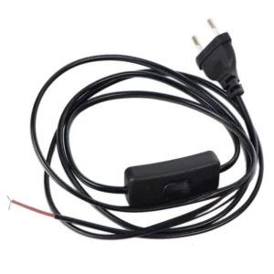 دوشاخه سیم دار بین راهی کلید دار 1.5 متر